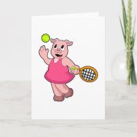Tennis mit Tennisschläger