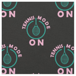 Tennis-Modus on - Pastellschwarz, benutzerdefinier Stoff