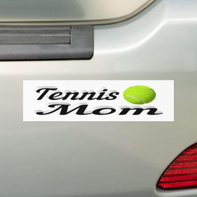 Tennis Mom Bumper Sticker Autoaufkleber (Auf Auto)