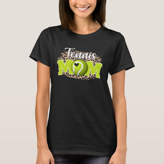 Tennis Mom  Mother's Day For Mom Game Day Outfit T-Shirt (Vorderseite)