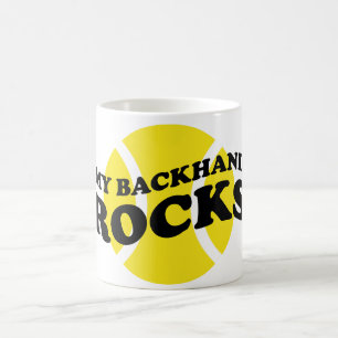 Tennis-Mug-Geschenk mit lustigem Slogan Kaffeetasse