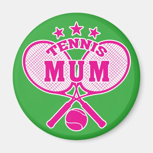 Tennis Mum Magnet (Vorne)