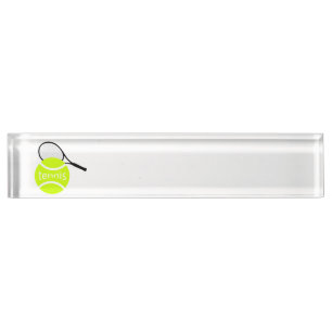 Tennis Namensplakette