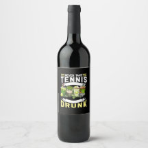 Tennis Nie nehmen Tennis Betrunken Funny Geschenke