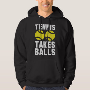 Tennis nimmt Balls Hoodie