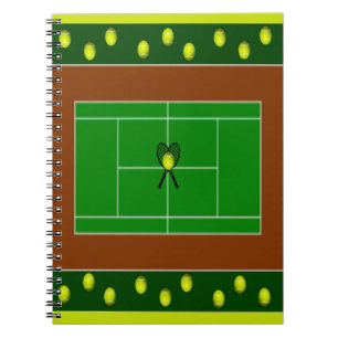 Tennis Notizblock