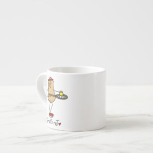 Tennis-Nuss-T-Shirts und Geschenke Espressotasse