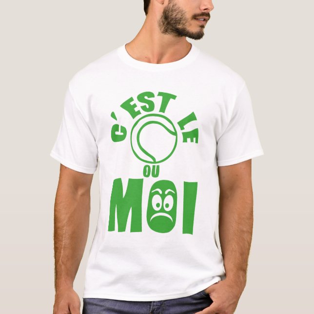Tennis oder Frauen 1 T-Shirt (Vorderseite)
