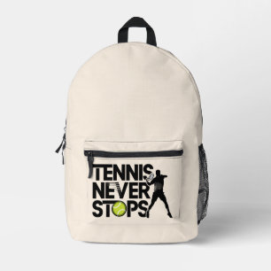 Tennis ohne Grenzen Bedruckter Rucksack