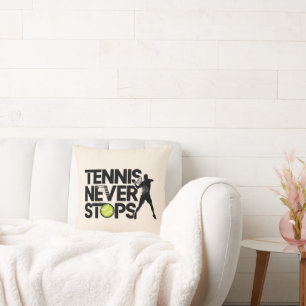Tennis ohne Grenzen Kissen
