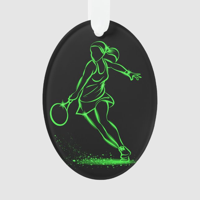Tennis Ornament (Vorderseite)