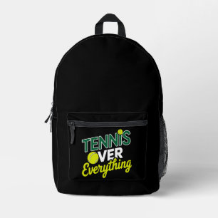 Tennis Over Everything Bedruckter Rucksack