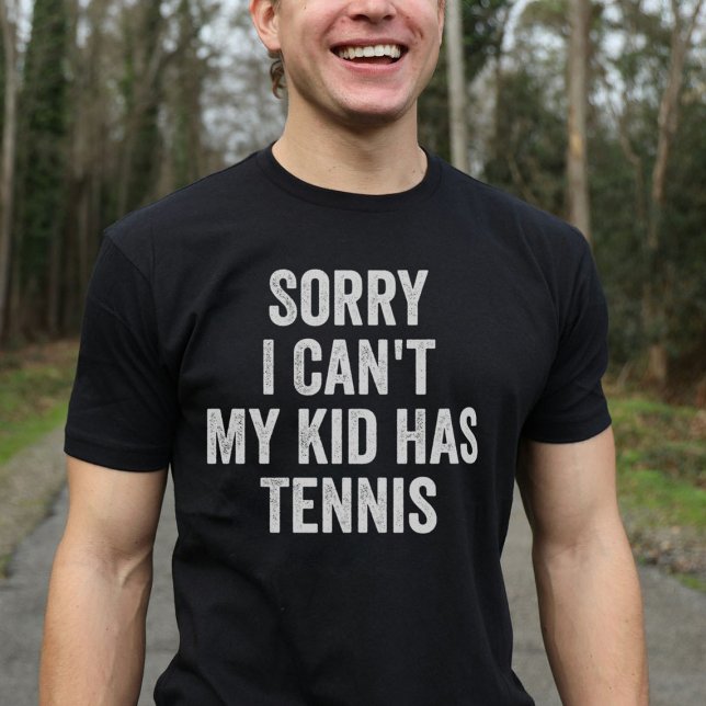 Tennis Parent Tennis Mom Dad Funny T-Shirt (Von Creator hochgeladen)