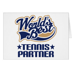 Tennis-Partner-Geschenk