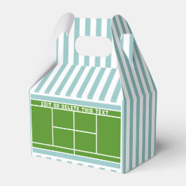 Tennis Party Geschenkbox Geschenkschachtel