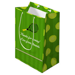 Tennis Party Guest Mittlere Geschenktüte
