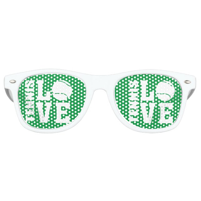 Tennis Party Shades Sonnenbrille (Vorderseite)