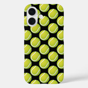 Tennis Pattern   Coole Sportgeschenke iPhone 16 Hülle