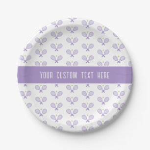 Tennis Pattern Custom Tennis Pappteller