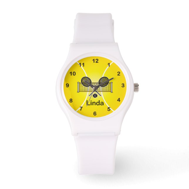 Tennis | Personalisieren Armbanduhr (Vorderseite)