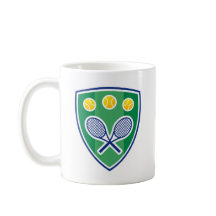 Tennis personnalisé tasse à café