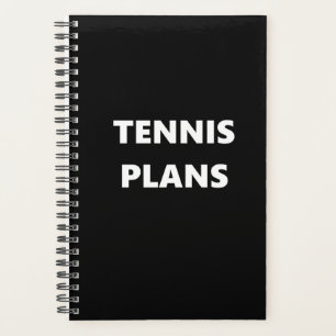 Tennis Planner Sports Thème Tennis Plans