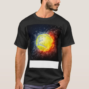 Tennis Player Coach Team Turnier T-Shirt