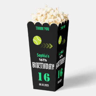 Tennis Player Girl, Birthday Girl Fevor Box Geschenkschachtel