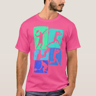 Tennis Player Jugend Jungen Kinder Männer T-Shirt