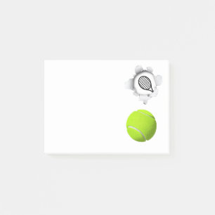 Tennis Post-it Klebezettel