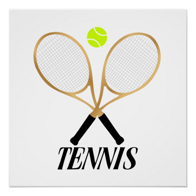 Tennis Poster (Vorderseite)