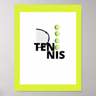 TENNIS POSTER