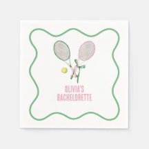 Tennis-Preppy-Junggesellinnenabschied
