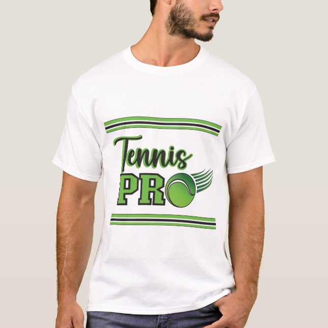 Tennis Pro T-Shirt (Vorderseite)