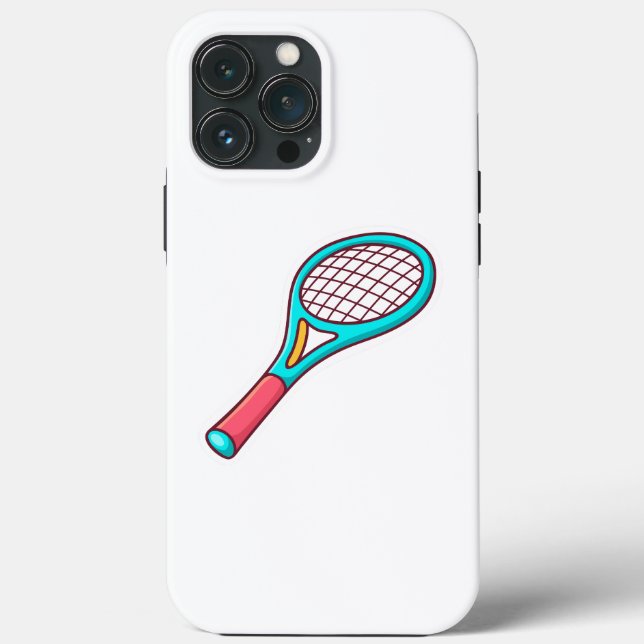 tennis racket Case-Mate iPhone hülle (Rückseite)