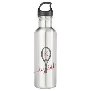 Tennis Racket Design Monogramme Voyage Bouteille d