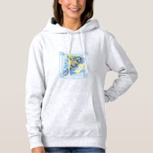 Tennis Racket Impression White Long Sleeve T - Shi