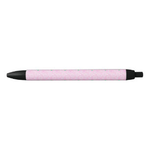 Tennis Racket Muster Pastell Pink Kugelschreiber