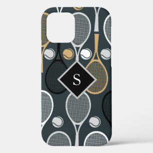 Tennis-Rackets Personalisierter Mit Monogramm Spor Case-Mate iPhone Hülle