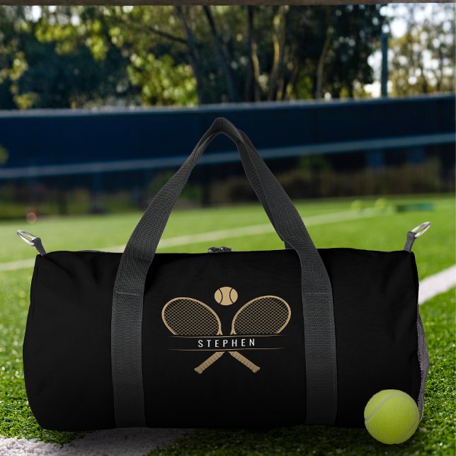 Tennis-Rackets und Individuelle Name Duffle Bag (Von Creator hochgeladen)