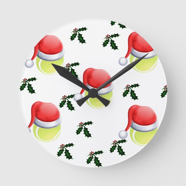 TENNIS RUNDE WANDUHR (Vorderseite)