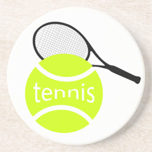 Tennis Sandstein Untersetzer