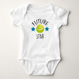 Tennis Säugling Bodysuit, Tennisgeschenk Baby Strampler