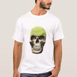Tennis-Schädel T-Shirt
