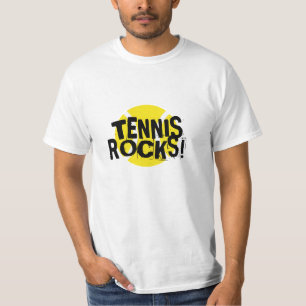 Tennis schaukelt T - Shirt für Mannfrauen und