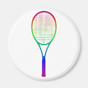 Tennis-Schläger Magnet