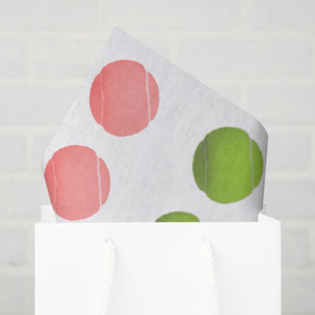 Tennis Seidenpapier (Geschenk Tasche)