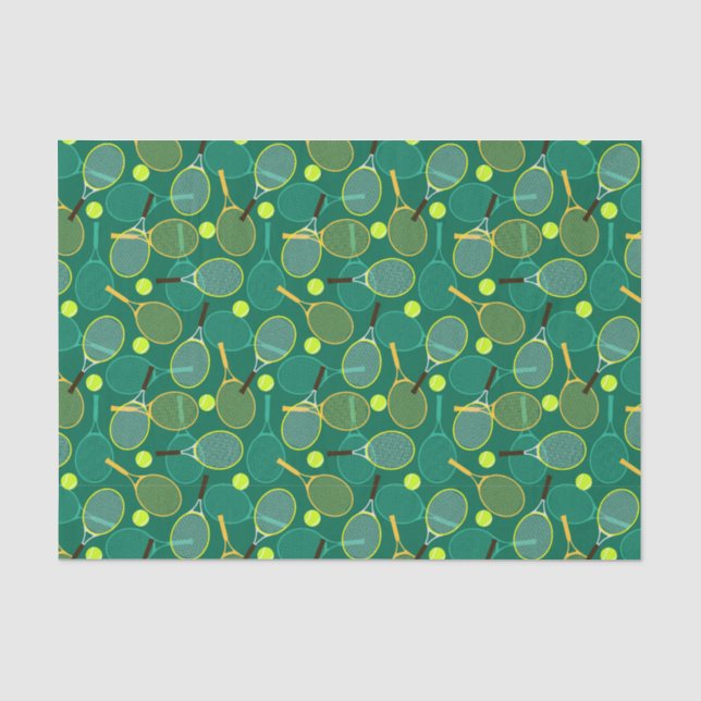 Tennis Seidenpapier (Vorderseite)
