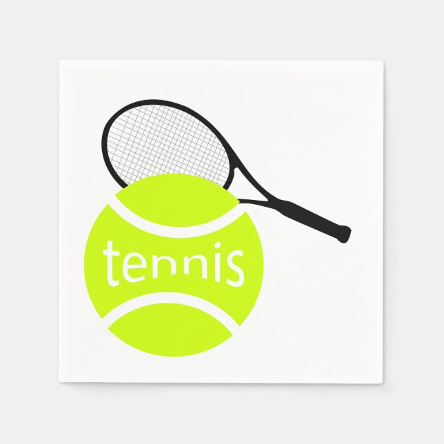 Tennis Serviette (Vorderseite)