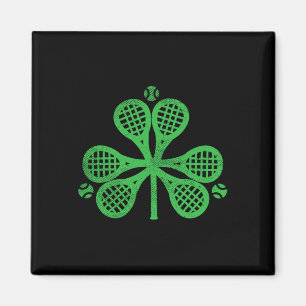 Tennis Shamrock Kleeblatt St. Patrick's Day Spiele Magnet